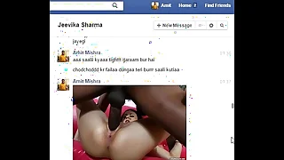 Real Desi Indian Bhabhi Jeevika Sharma gets seduced and rough fucked on Facebook Tete-